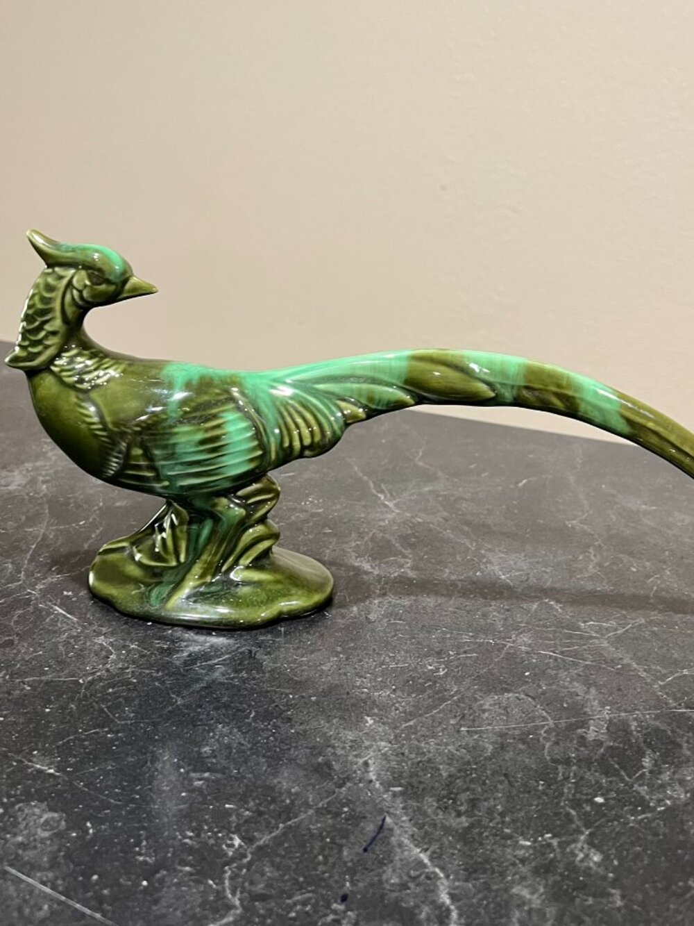 California Pottery - Pheasant Figurine - Mid-Century